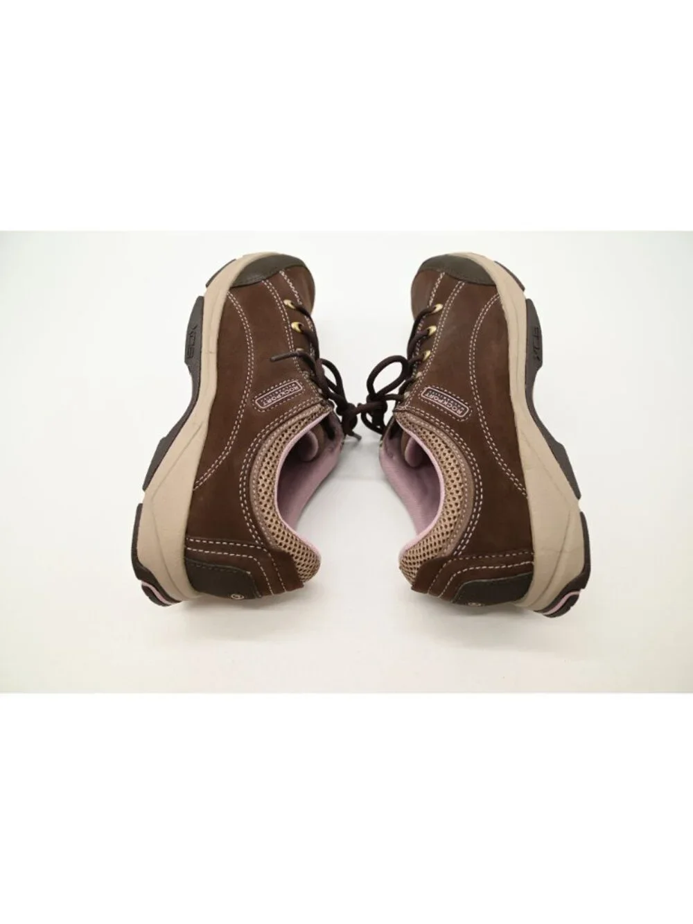 Rockport Sidewalk Expressions Chranson Walking Shoes Sz 9M Brown Purple Comfort